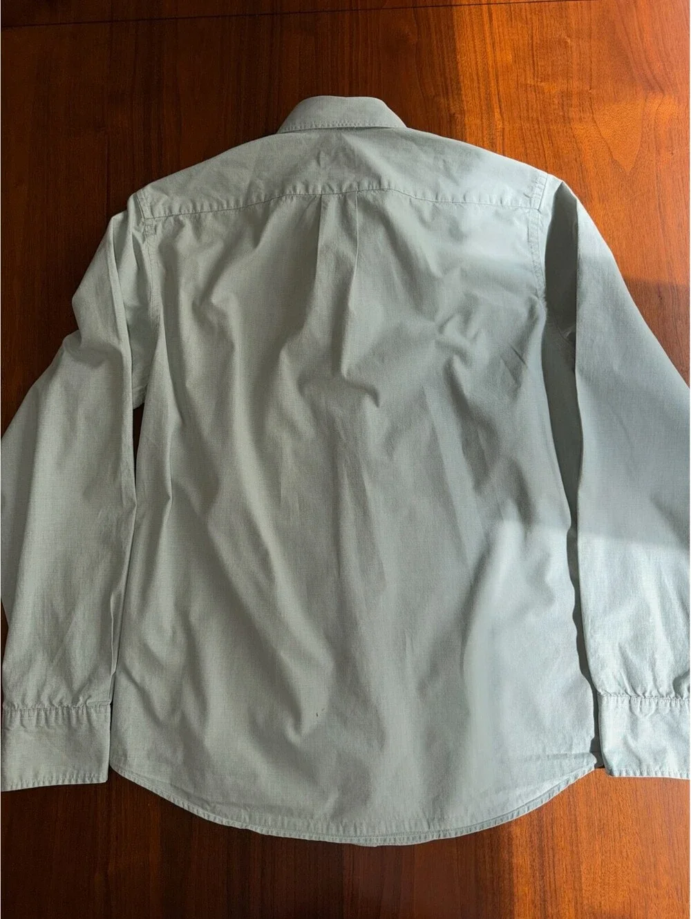 J.Crew Slim Untucked Light Green Button-Down Shirt - Size S